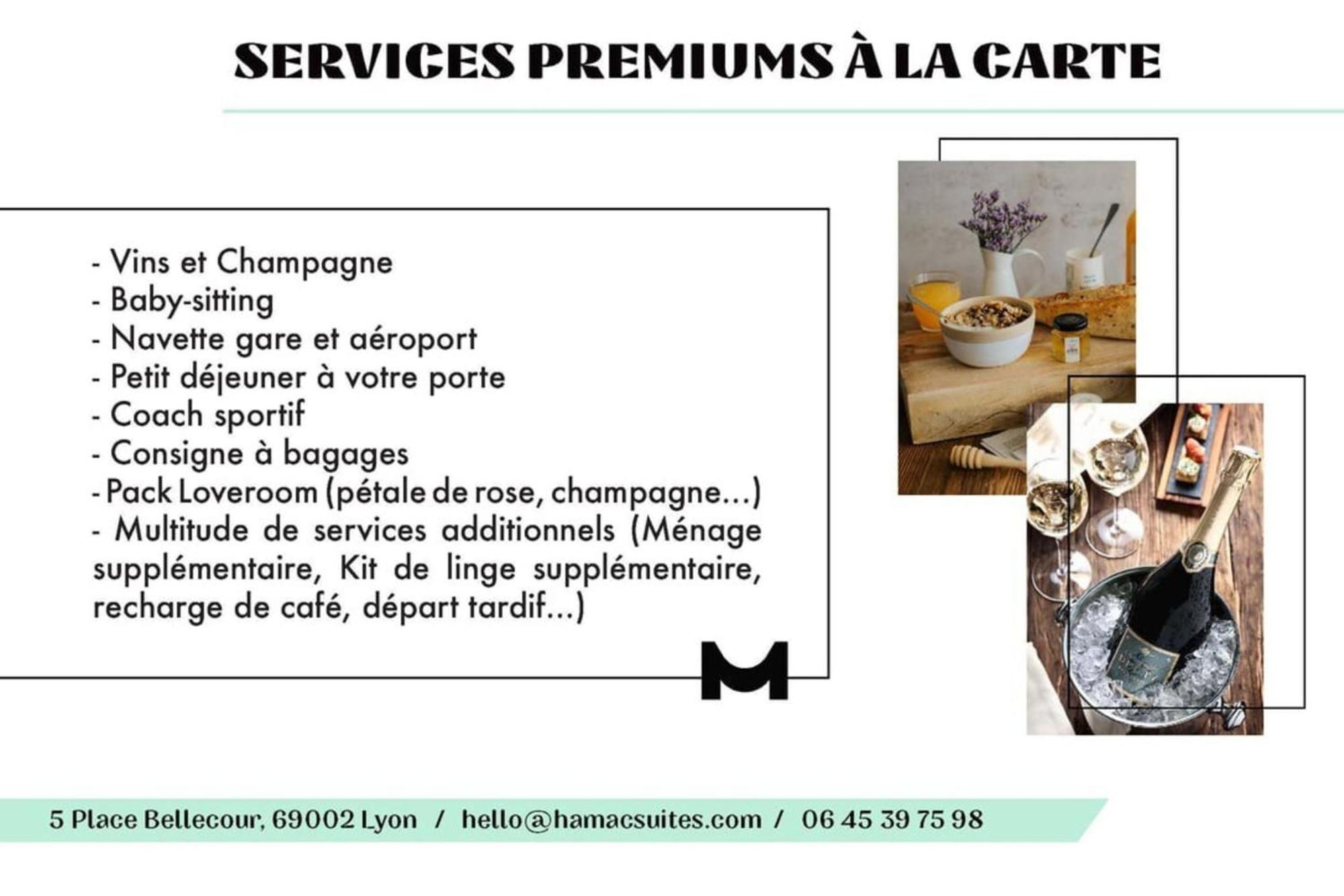 Hamac Suites - Docteur Terver - 6 People Écully Esterno foto
